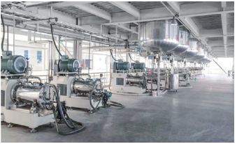 廣州水性工業(yè)漆客戶訂購(gòu)的CDP大流量砂磨機(jī)已投產(chǎn)(圖2)