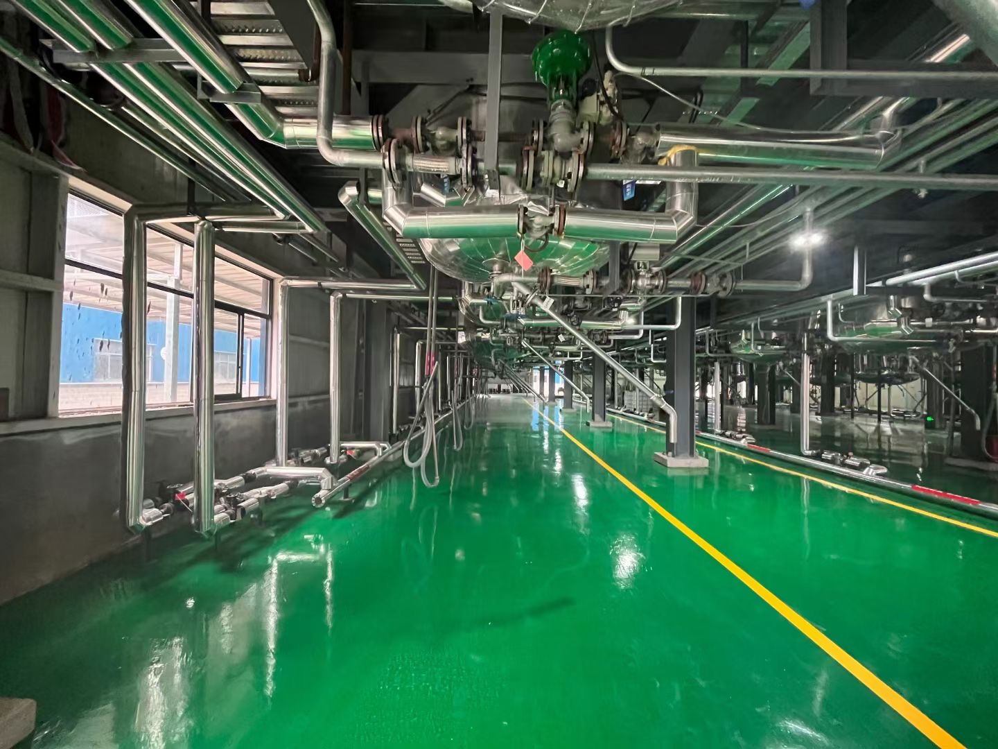 湖南 婁底 反應(yīng)釜 及鋼結(jié)構(gòu)平臺(tái) 管道及生產(chǎn)平臺(tái)EPC(圖1)