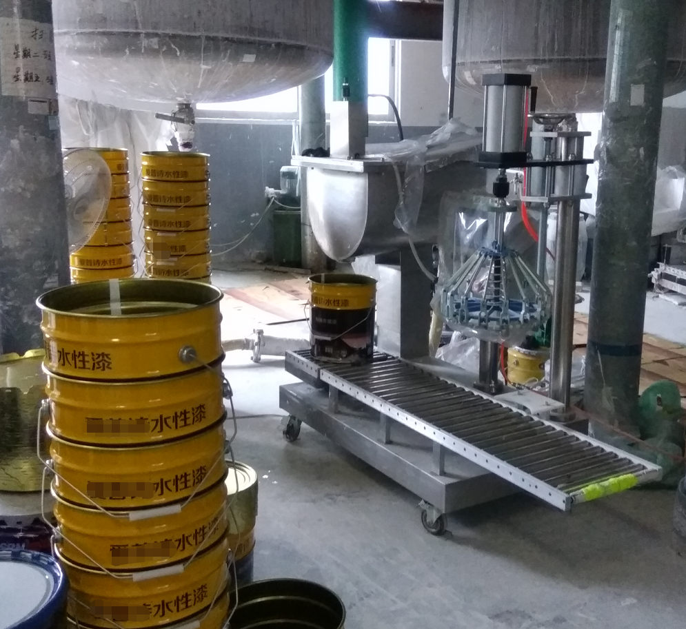 江門 廠房 膠粘劑生產線 罐裝及壓蓋機整套化工設備(圖3)