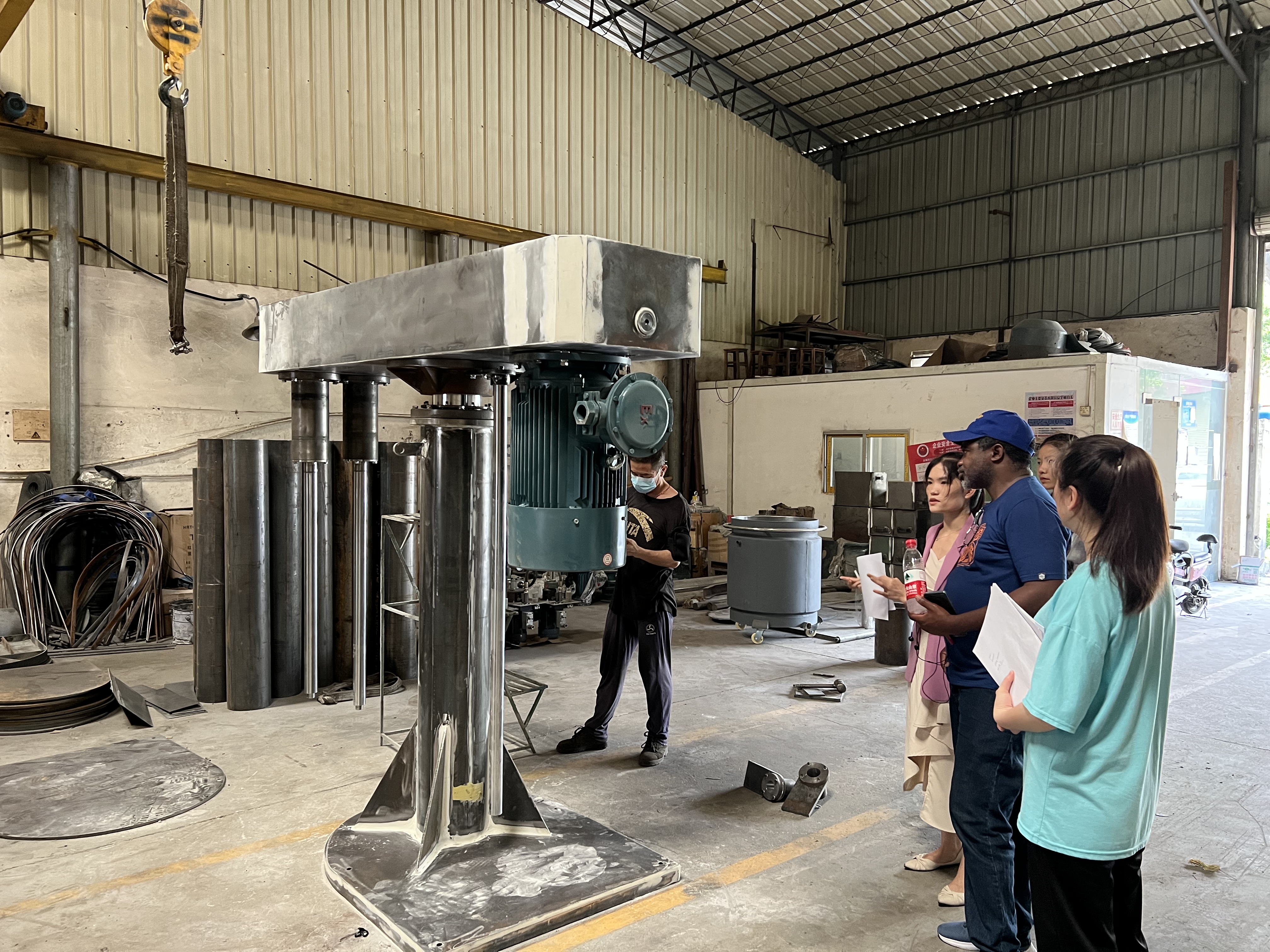 來(lái)自南非 100臺(tái)高速分散機(jī)訂單及臥式砂磨機(jī) 案例分享